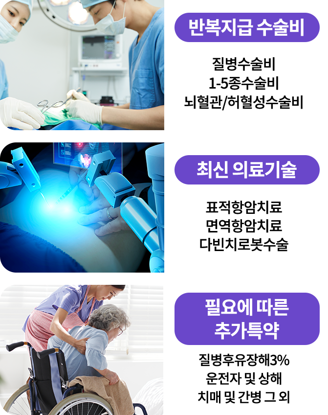 보험 유형별 설명